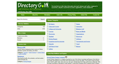 Desktop Screenshot of directorygolf.com